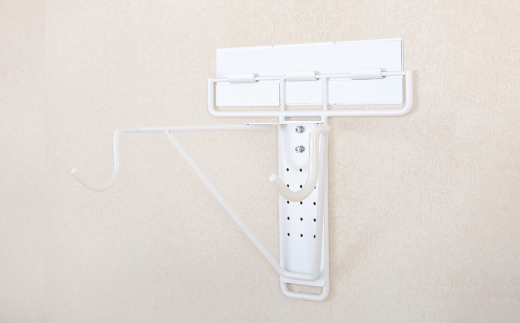 石膏ボード用固定金具 BIKEMAN（バイクマン）白 壁美人 ロードバイク 壁掛けハンガーホッチキス 簡単 おしゃれ 玄関 リビング 【061S011】