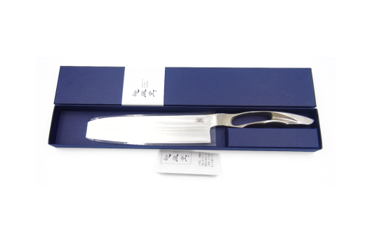 三徳包丁 170mm ダマスカス 包丁 三徳 17cm 磨き 庖丁 燕三条製 新生活 キッチン用品 一人暮らし [地蔵堂] 【068S001】