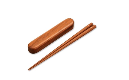 携帯用箸セット 紫檀 235mm 23.5cm 燕三条製 ものづくり [マルナオ] 【081S014】 [081S014]