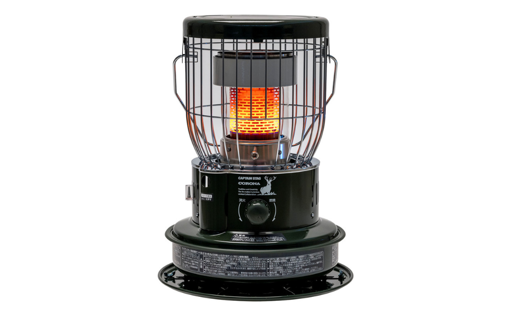 [キャプテンスタッグ×コロナ] 石油ストーブ SZ-32CS 9～12畳 灯油ストーブ コロナ 防災用品 キャンプ用品 アウトドア用品 暖房 ストーブ 【102S001】