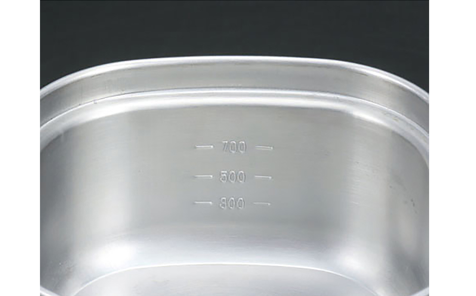 [CAPTAIN STAG]1～2人用 ステンレス角型ラーメンクッカー 1.3L (キャプテンスタッグ)　キャンプ用品　アウトドア【010P087】