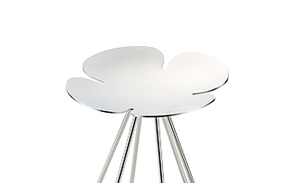 おしゃれなステンレス製　アクセサリースタンド シルバー[ハナウタ]【011P003】