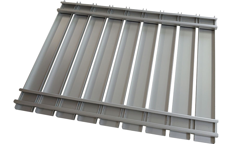 [すのこタン。] ノートPC台 ピュアアルミニウムすのこタン。A4ワイド【015P062】