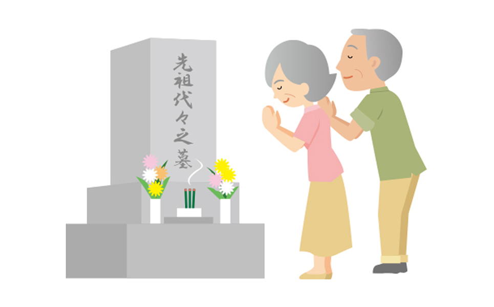 [シルバー人材センター] 墓地清掃　墓石清掃　お墓参り代行（年1回）【018P050】