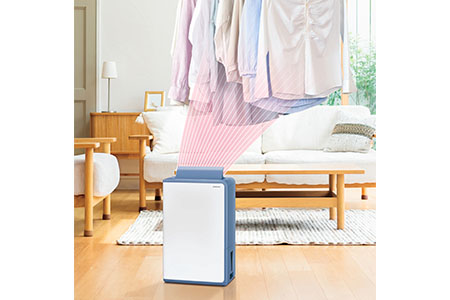 [コロナ] スピーディな衣類乾燥 広いリビングの除湿におすすめ 除湿機 11畳（50Hz）/13畳（60Hz） BD-H1024(AG) コンプレッサー式除湿機　花粉 黄砂 部屋干し【119P002】