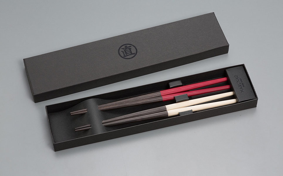 夫婦セット [日本うさぎ] 夫婦箸 ペア箸 結婚祝 箸 高級箸 贈答用箸 燕三条製 ものづくり [マルナオ]【055P018】 [055P018]