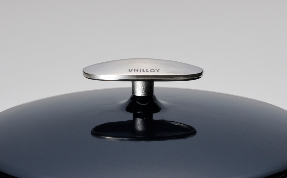 [UNILLOY（ユニロイ）] キャセロール（ホーロー鍋） 20cm 藍【065P004】