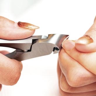 [SUWADA（スワダ）] つめ切り クラシック L（シルバー）＆革ケース（茶）セット【025P005】