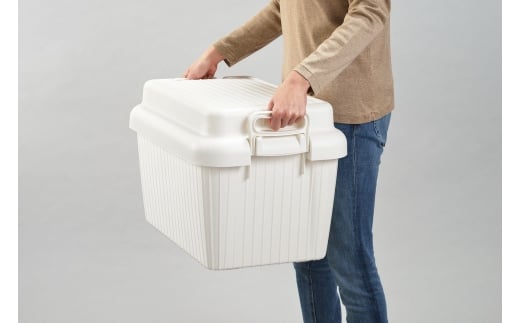 コンテナボックス ベリアスボート S グレー 蓋つき コンテナボックス 収納コンテナ アウトドア boxコンテナ 屋外収納 収納ケース 新生活 一人暮らし 10000円以下 1万円以下 【010S055】