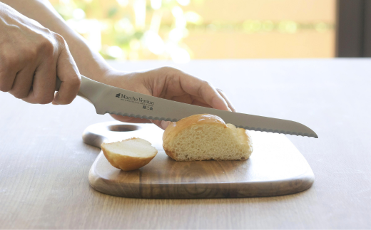 マルシェヴェルダン パンスライサー パン切り包丁 キッチン用品 庖丁 燕三条製 新生活 一人暮らし 【010S433】
