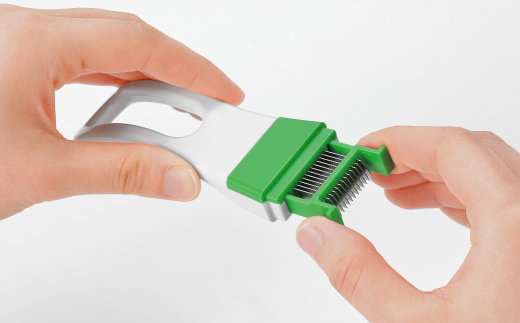 白髪ねぎカッターセット(三徳包丁 白髪ねぎカッター) 包丁 庖丁 キッチン用品 調理器具 燕三条製 新生活 一人暮らし [下村工業] 【010S468】