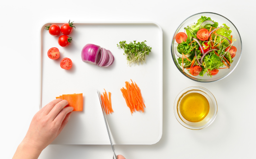 フチ付きまな板 まな板シート付 調理器具 キッチン用品 燕三条製 [Leye] 【010S536】