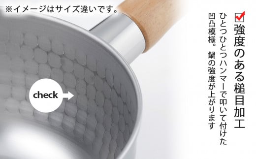 プロモデル 深型片手鍋18cm IH対応 3～5人用の煮込み料理に便利 調理器具 キッチン用品 燕三条製 新生活 10000円以下 1万円以下 【010S541】