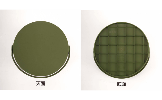 CS 座れるバケツ15L オリーブ CAPTAIN STAG キャプテンスタッグ 収納 アウトドア用品 キャンプ用品 防災 10000円以下 1万円以下 【010S554】