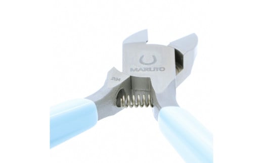 [MARUTO( マルト )] ネイルニッパー ネイルプロcolor スカイブルー 爪切り つめ切り ネイルケア 燕三条【011S111】