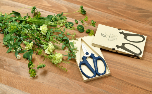生花はさみ ハンドクリエーションF170黒刃 モスグリーン 花ハサミ 園芸ハサミ 生花用 園芸用品 ガーデニング用品 [坂源] 【011S127】