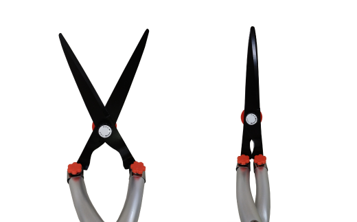 立ち作業用草刈りハサミ 草刈り鋏 ガーデニング 除草 燕三条製 [株式会社オビタス]【013S072】