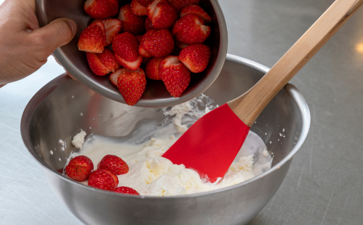 シリコーンヘラ2本組(レッド・ホワイト) キッチン用品 燕三条製 新生活 一人暮らし [la base(ラバーゼ)] 【013S081】