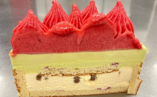 フランボワーズアイスケーキ ５号 アイス ケーキ 誕生日 お菓子 おやつ デザート スイーツ お取り寄せ 【016S030】
