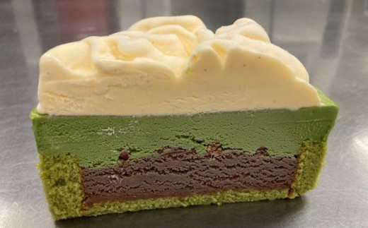 抹茶アイスケーキ アイス ケーキ ５号 誕生日 お菓子 デザート スイーツ おやつ お取り寄せ 【016S032】
