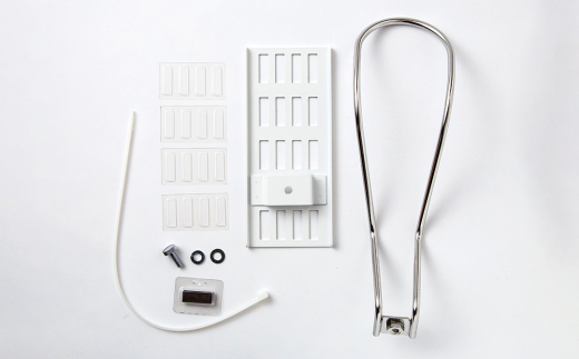 石膏ボード用固定金具 METMEN（メットメン）白マグネットカバー付き 壁美人 ヘルメットハンガー ヘルメット 壁掛けホルダー ホッチキス 簡単 おしゃれ 玄関 リビング 【017S127】