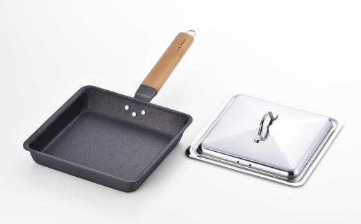 [KOGU] 角フライパン＆カバー ターナーセット フライパン 蓋付き キッチン用品 燕三条製 新生活 一人暮らし 【018S046】