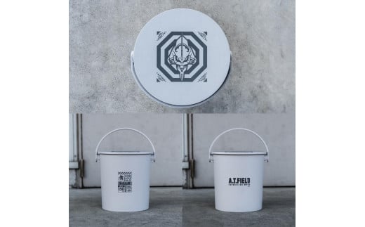 [A.T.FIELD] ワークバケット２号機モデル ツールケース 作業工具入れ 収納用品 アウトドア用品 エヴァンゲリオン 【019S055】