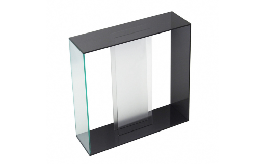 お札ホルダー グレースモーク×ガラスカラー 御札 お札立て お札スタンド リビング シンプル 【025S050】