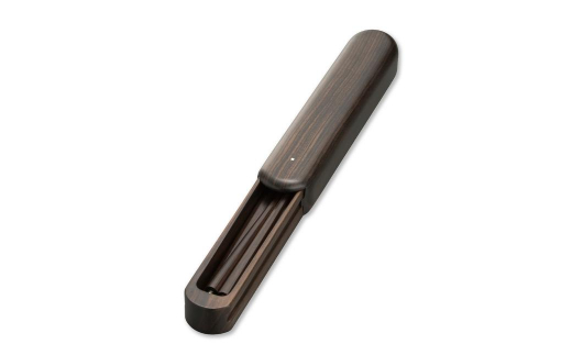 携帯用箸セット 黒檀 235mm 23.5cm 燕三条製 ものづくり [マルナオ] 【081S013】 [081S013]