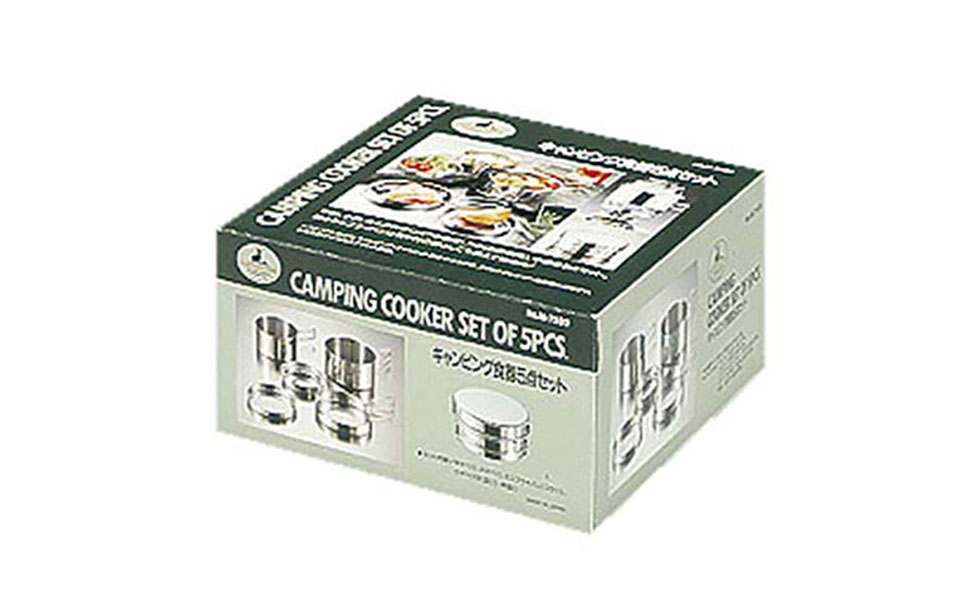 [CAPTAIN STAG] キャンピング食器5点セット （キャプテンスタッグ）【011P032】