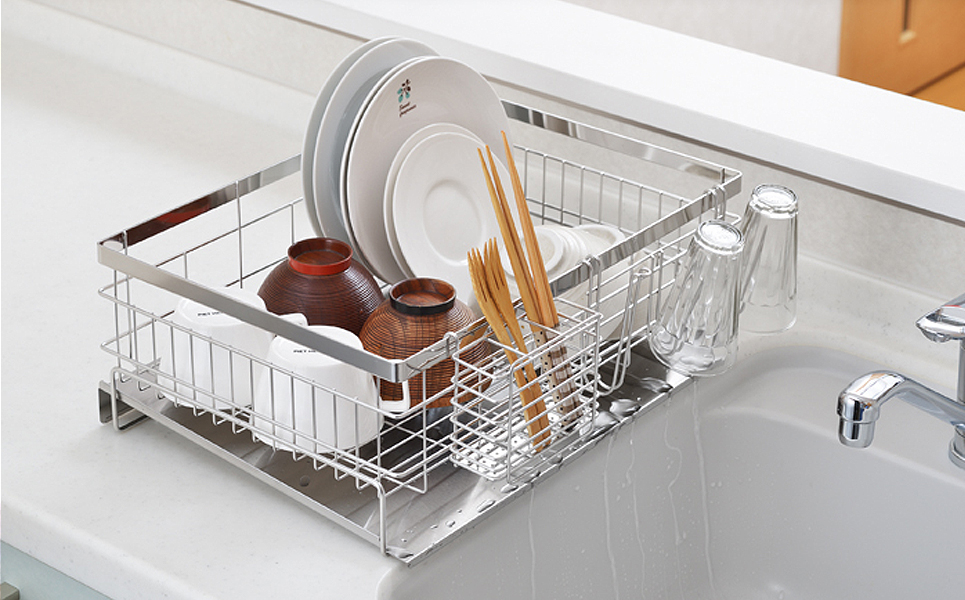 ステンレス製キッチン用品 水切りラック[内山産業]【012P018】