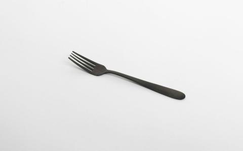 96【KURO】黒染めカトラリー大セット【013S017】