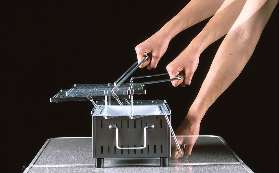 [グリーンライフ] 炭足し簡単 卓上シチリンセット（七輪セット）【014P019】