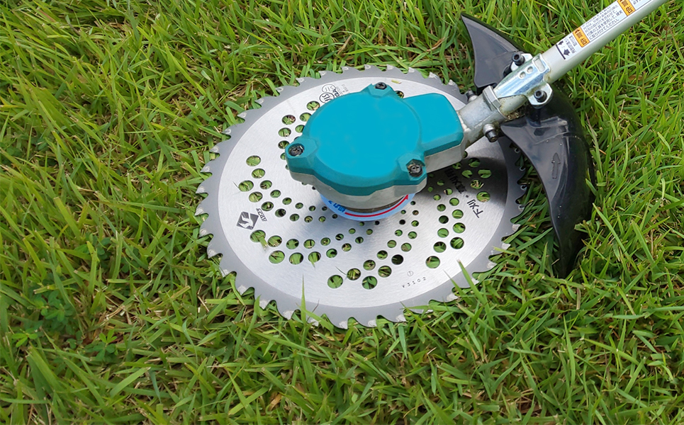 [皆川の刃物]斜面刈りに最適 刈払機用U型チップソー 230×36P【014P021】