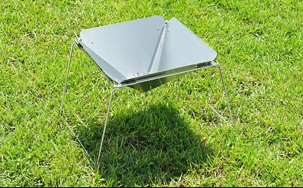 [内山産業] キャンプ用品 ステンレス焚火台（焚き火台） アウトドア焚き火台【017P012】