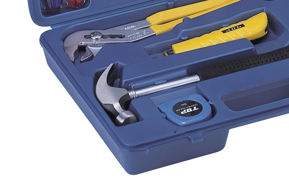 [トップ工業] DIYにも便利 家庭用工具16点セット【044P001】