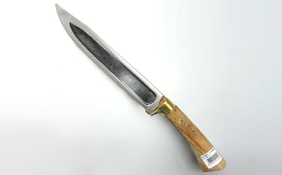 [五十嵐刃物工業] キャンプ用品にあると便利なナタ 山鉈片刃（木鞘付）　アウトドアにも【055P004】