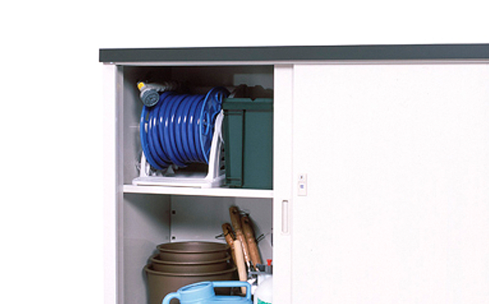 [グリーンライフ] 倉庫や物置として便利 家庭用収納庫 1292【062P008】