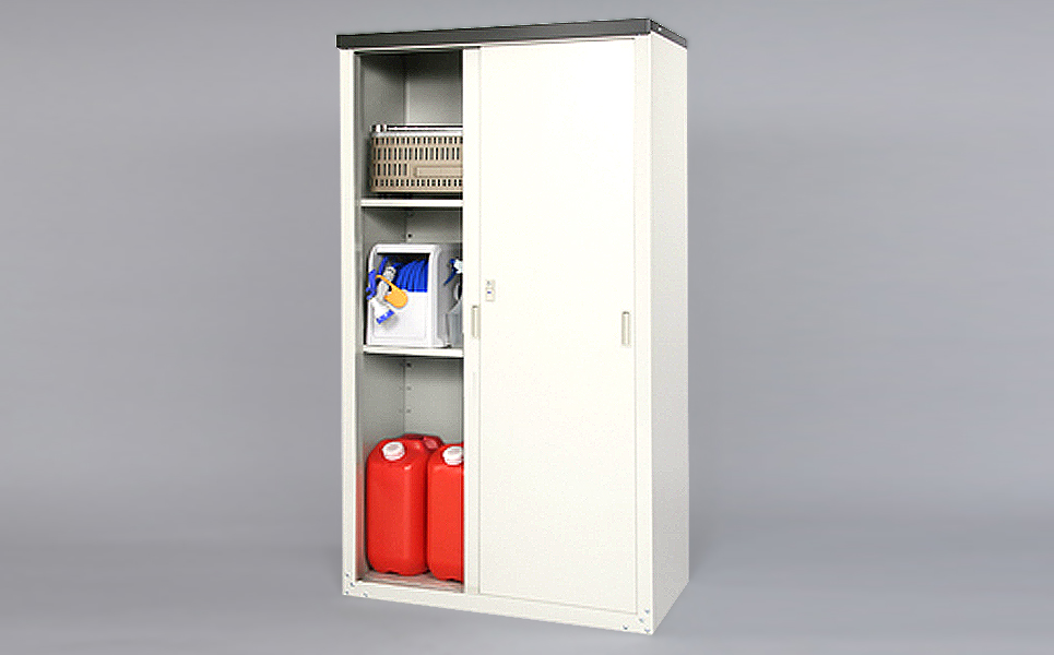 [グリーンライフ] 屋外の倉庫や物置として便利 家庭用収納庫 162【066P002】