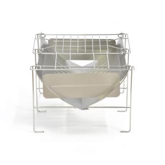 [ベルモント]焚き火台 TABI（グリルエクステンション付） ソロキャンプ グリル網付 専用ケース付 焚火台 キャンプ用品 アウトドア用品【033S006】