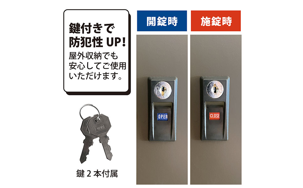 [グリーンライフ] 倉庫や物置として便利 家庭用収納庫 162【071P001】