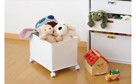 収納ボックス インボックス L ホワイト 3個セット 取っ手付 収納ボックス 衣類 収納ケース カラーボックス おもちゃ収納 押し入れ収納 新生活 一人暮らし 【010S075】