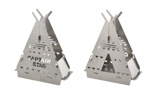 キャプテンスタッグ hako-niwa（ハコニワ）蚊取り線香スタンド ＜ティピイ＞ キャンプ用品 アウトドア用品 防災 防災グッズ 防災用品 燕三条製【010S182】