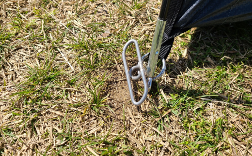 ハンマー不要の回転式ペグ [くるくるペグ] ミニタイプ 10本セット ステンレス製 燕三条製 防災用品 キャンプ用品 アウトドア用品 10000円以下 1万円以下 【010S297】