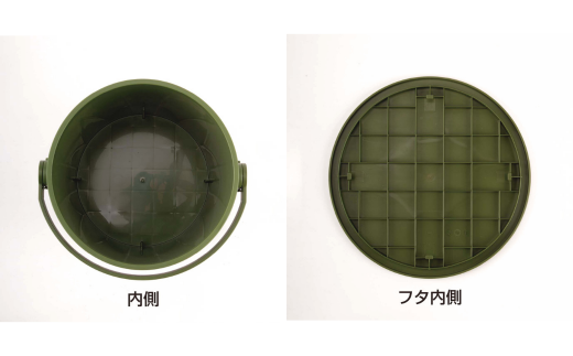 CS 座れるバケツ15L オリーブ CAPTAIN STAG キャプテンスタッグ 収納 アウトドア用品 キャンプ用品 防災 10000円以下 1万円以下 【010S554】