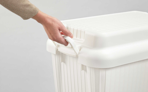 コンテナボックス ベリアスボート L グレー 蓋つき コンテナボックス 収納コンテナ アウトドア boxコンテナ 屋外収納 収納ケース 新生活 一人暮らし 【011S026】