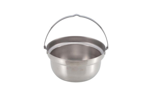 木蓋付きキャンプ焚火鍋 18cm 鍋 CAPTAIN STAG キャプテンスタッグ アウトドア用品 キャンプ用品 調理器具 【011S103】