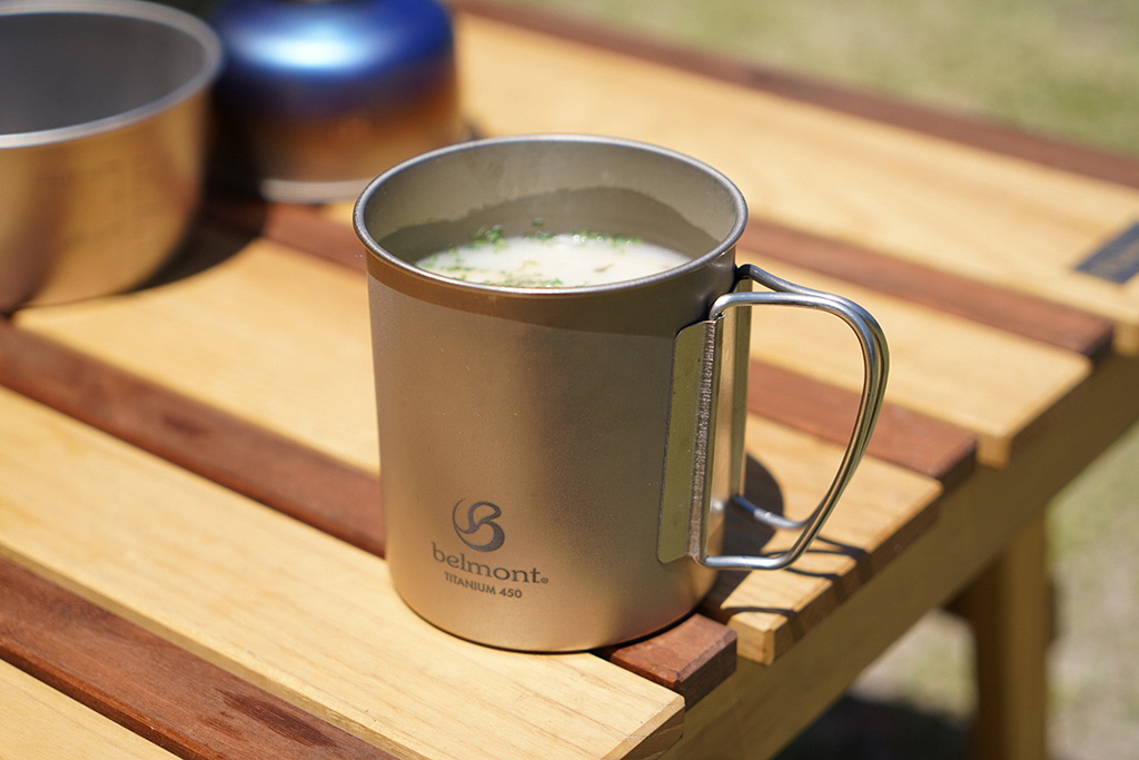 [ベルモント] チタンシングルマグ450 キャンプ用品 アウトドア用品 【011S109】