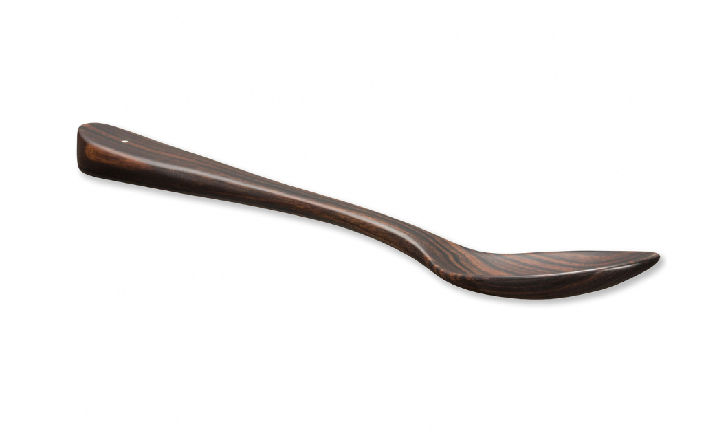 メゾン スプーンL 黒檀 木製スプーン 贈答用 燕三条 ものづくり [マルナオ] 【012S030】 [012S030]