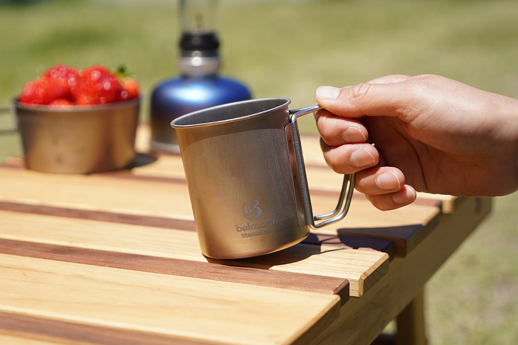 [ベルモント] チタンシングルマグ220 × 2個セット キャンプ用品 アウトドア用品 防災 防災グッズ 防災用品 【012S071】